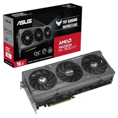 Immagine di Asus Scheda grafica AMD Radeon RX 7600 XT TUF Gaming OC Edition 16 GB RAM GDDR6 PCIe x16 HDMI ™, DisplayPort FreeSync