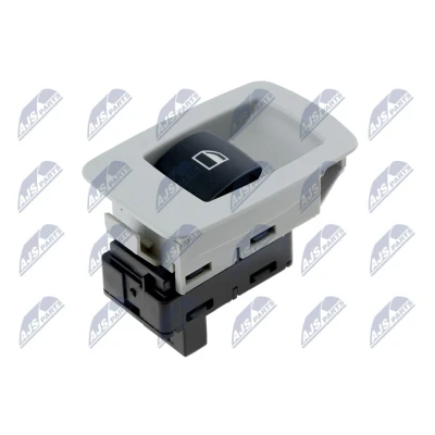 Immagine di NTY EWS BM 015 Interruttore, Alzacristallo anteriore Dx, posteriore Sx, Dx BMW: 3 Touring, Sedan, Coupe