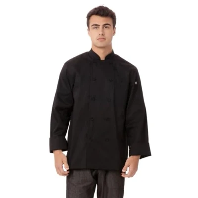 Immagine di Chef Works b648 xl Calgary Cool Vent unisex giacca da cucina, X Large, nero