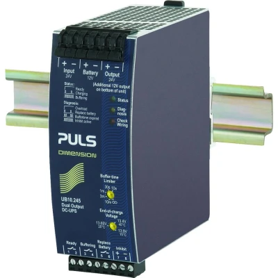Immagine di PULS UB10.245 Modulo di sicurezza 24 V 10 A 240 W Num. uscite:1 x Contenuto 1 pz.