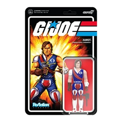 Immagine di SUPER7 G.I. Joe Xamot Figura di Reaction da 3,7&quot; collezione