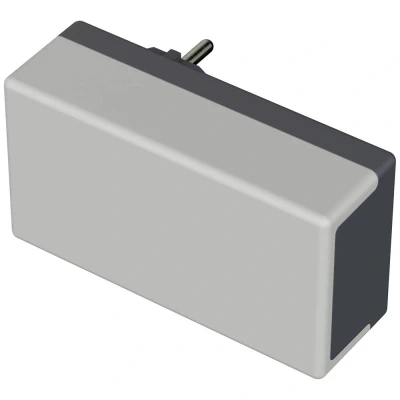 Immagine di Bopla ELETEC SE 430 E/CEE Contenitore con spina 120 x 65 40 ABS, Policarbonato Grigio luminescente, grafite 1 pz.