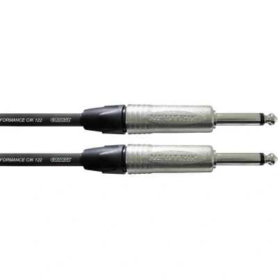 Immagine di Cordial CXI 1,5 PP Strumenti musicali Cavo [1x Spina jack da 6.3 mm 1x mm] 1.50 m Nero
