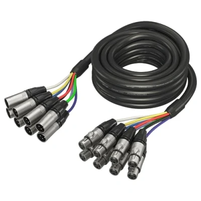 Immagine di Behringer GMX 500 Gold Performance 5 m (16,4 piedi) Cavo multipolare a 8 vie con connettori XLR