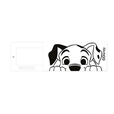 Immagine di ERT GROUP Originale e con licenza ufficiale Disney cover per webcam, modello Dalmatian 001, custodia fotocamera scorrevole laptop, computer tablet, prodotti la sicurezza