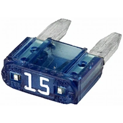 Immagine di HELLA 8JS 728 596 151 Fusibile a spina piatta mini 15A blu Quantità: 50