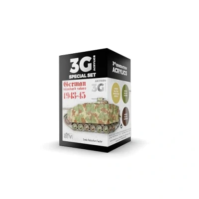 Immagine di Ak interactive german standard colors 1943 45 set