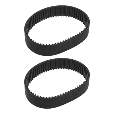Immagine di ECSiNG Cinghia dentata sincrona a 67 denti in gomma per pialla HTD201 3M 14, CT2610387984, compatibile con Bosch Skil, confezione da 2 pezzi