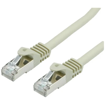 Immagine di Value 21.99.0852 RJ45 cavo di rete, patch CAT 6A/7 S/FTP 2.00 m Grigio doppia schermatura 1 pz.