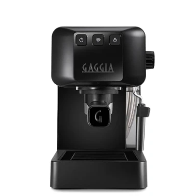 Immagine di Gaggia EG2109 BLACK Macchina Manuale da Caffè Espresso, Macinato o Cialde, Sistema POD per Espressi Cremosi Con Pre Infusione Automatica, Nuovo Modello 2023, 100% Made in Italy