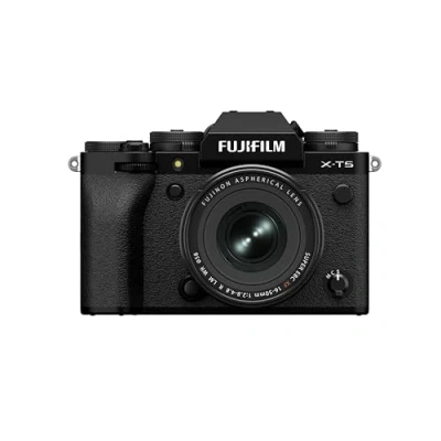 Immagine di FUJIFILM X T5 Fotocamera Digitale Mirrorless 40MP (Pixel Shift Multi Shot 160MP) KIT XF16 50mmF2.8 4.8, Sensore Trans CMOS 5 HR, IBIS, Filmati 6.2K 30p, Mirino EVF, Schermo LCD 3&quot; tiltabile, Nero