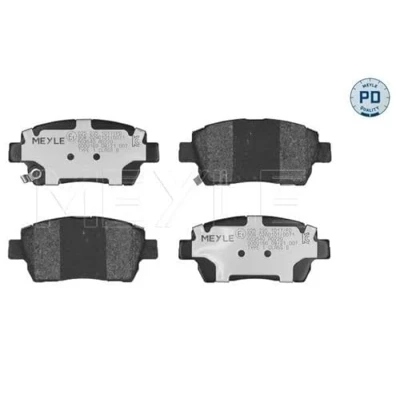 Immagine di MEYLE 025 235 1017/PD Kit pastiglie freno PD Quality Assale anteriore con segnalatore acustico usura lamierino anticigolío