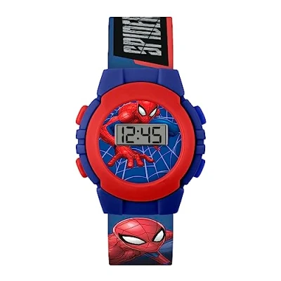 Immagine di Spiderman Orologio Digitale al Quarzo Ragazzo con Cinturino in Plastica SPD4972