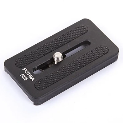 Immagine di Fotga piastra a sgancio rapido PU70 per B0 B1 B2 J0 J1 Treppiede Benro Arca Swiss Ballhead standard