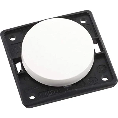 Immagine di Hager integro Pulsante 10 A 250 V per vite bianco pile