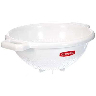 Immagine di Curver Colapasta con Piedi Other Kitchenware, 25,4 x 31 11,2 cm, Colore: Bianco
