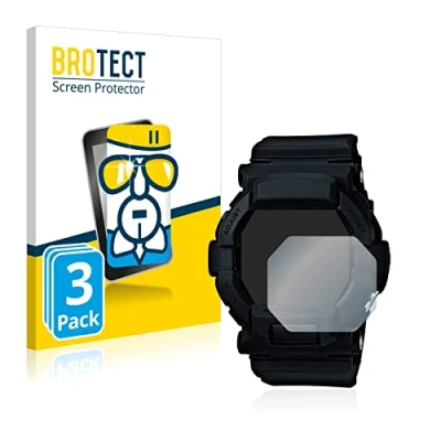 Immagine di brotect Pellicola Protettiva Vetro per Casio G Shock GD350 Protezione Schermo (3 Pezzi) [Durezza Estrema 9H, Chiaro]