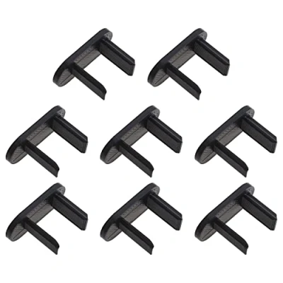 Immagine di eMagTech clip di ricambio per scaffale pacchi posteriori auto, 8 pezzi, compatibile con Ford Fiesta MK8, portapacchi posteriore, fisse