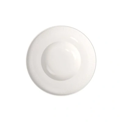 Immagine di Villeroy &amp; Boch Afina piatto fondo in porcellana Premium, per primi, made Germany, lavabile lavastoviglie e utilizzabile nel microonde, impilabile, bianco