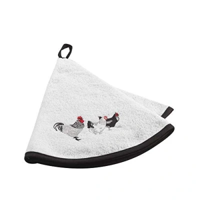 Immagine di douceur d&#039;Intérieur Auberge, asciugamano tondo, antracite, (0) 60 cm