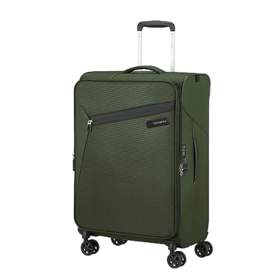 Immagine di Samsonite Litebeam Spinner M, Valigia Espandibile, Verde (Climbing Ivy), 66 cm