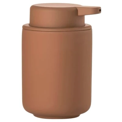 Immagine di Zone Denmark Ume Dispenser di Sapone Dia, 8,3 x 12,8 cm, 0,25 Litri, Colore: Ocra, Pietra acrilonitrile butadiene stirene (ABS), Terracotta, 8.3 cm