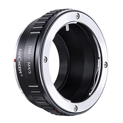 Immagine di K&amp;F Concept OM M4 / 3 Adattatore per Obiettivo Anello da Olympus a Micro 4/3 Panasonic GF1 GF2 GF3 GF5 GF6 G1 G2 G3 G6 GX1 GX7 GH1 GH2 GH3