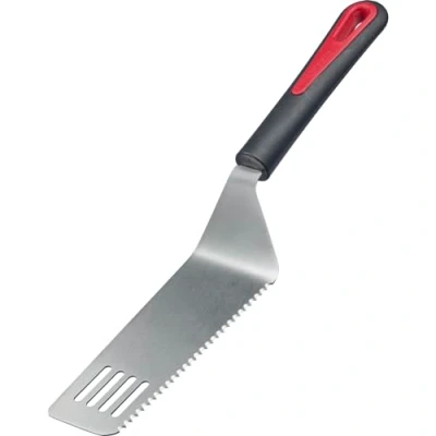 Immagine di Westmark Paletta da portata, coltello affilato, ampia superficie di appoggio, in plastica/acciaio inox, Gallant, nero/rosso/argento, 29332270