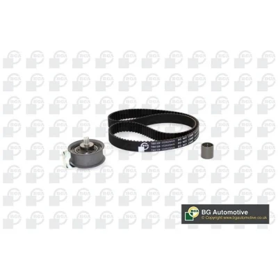 Immagine di BGA TB0109K Kit cinghia di distribuzione 153 senza ammort. fissaggio, Rullo tenditore AUDI: A4 B5 Sedan, A6 C5 Avant, C4 Sedan