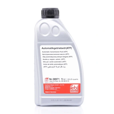 Immagine di FEBI BILSTEIN 08971 Olio impianto idraulico 1 0,93 Rosso BMW: 5 Touring, 3 Compact, Cabrio, MERCEDES BENZ: W123 Sedan, W124 Sedan