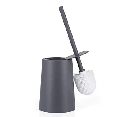 Immagine di Santrue Grigio scopino Per WC Bagno Plastica Design Scopini e portascopino
