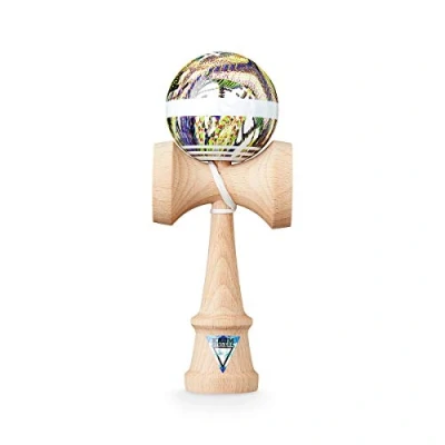 Immagine di KROM Kendama Gioco NOIA 6 Abilità Cognitive migliorate Equilibrio, riflessi e creatività migliorati Modello PRO Fatto per Principianti Professionisti.
