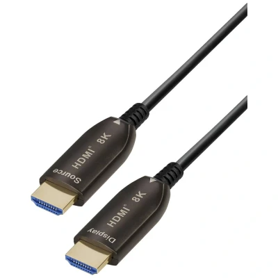 Immagine di Maxtrack HDMI Cavo Spina A, A 15.00 m Nero C 507 15 ML #####8K UHD