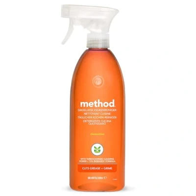 Immagine di method detergente per cucina con profumo di clementina, uso quotidiano, 828 ml, confezione da 1 pezzo.