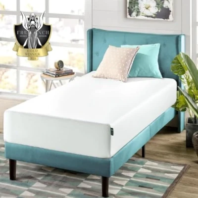 Immagine di Zinus Materasso in Memory Foam, Certificato Oeko Tex, 90x190x20cm