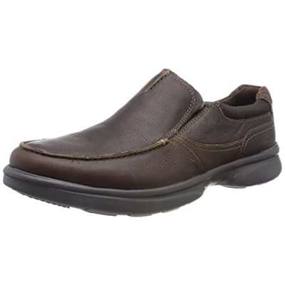Immagine di Clarks Bradley Free, Mocassini Uomo, Tan Tumbled, 44.5 EU Larga