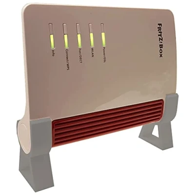 Immagine di ULROAD Supporto per AVM Fritz!Box Router Base Fritz Box 7530 AC + N 7510 6890 5530 6850, grigio