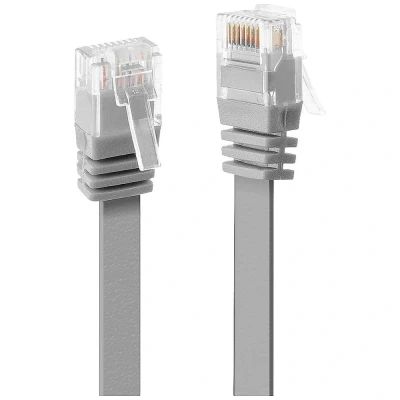Immagine di LINDY 47490 RJ45 cavo di rete, patch CAT 6 0.30 m Grigio 1 pz.