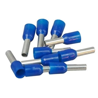 Immagine di Kopp 354411091 Manicotti terminali con colletto in plastica, 100 pezzi, 2,5 mm², colore: Blu