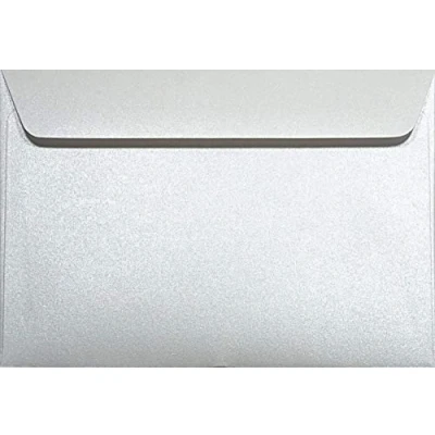 Immagine di Netuno 500 buste per lettere perlate bianco formato C6 11,4 x 16,2 cm 120g Majestic Marble White eleganti bianche colorate con superficie perlescente biglietti partecipazioni inviti