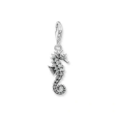 Immagine di Thomas Sabo 1886 643 14 Ciondolo a forma di cavalluccio marino, in Argento sterling, 9,7 mm, 33,1 33,1mm, Zirconia cubica, marino
