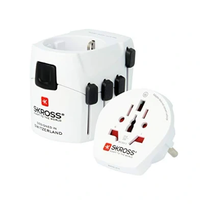 Immagine di Skross 1500266 Adattatore da viaggio World to Europe USB 1.0