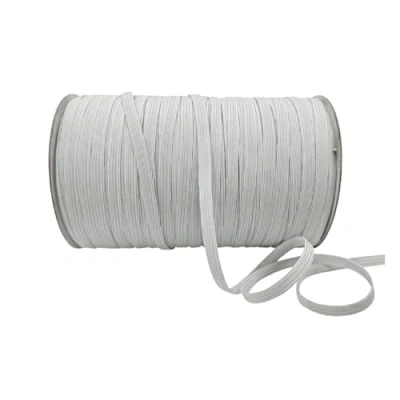 Immagine di 200 Metri Elastico per Cucito, Nastro Merceria, Elastici Sartoria, Tessuti, (6mm x 200M, bianco)
