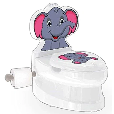 Immagine di JAMARA MES Petites toilettes Éléphant avec Un Bruit de Bobine et Porte Papier Toilette
