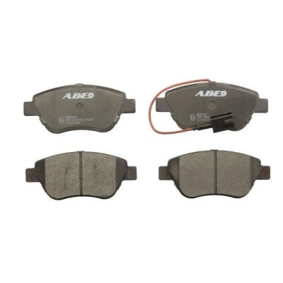 Immagine di ABE C1F059ABE Kit pastiglie freno Assale anteriore Con contatto segnalazione usura FIAT: Grande Punto Hatchback, Evo Qubo