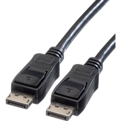 Immagine di Value Displayport Cavo Spina DisplayPort, 1.00 m Nero 11.99.5601 Schermato