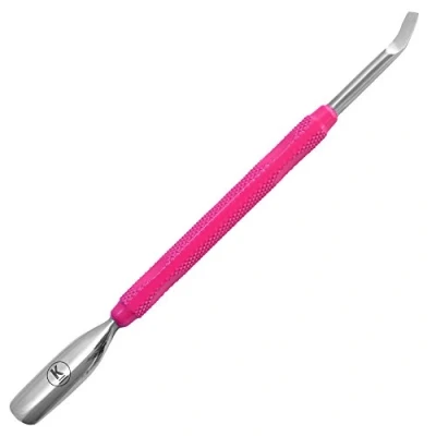 Immagine di K Pro Spingi Cuticole per la Rimozione delle e Detergente Unghie con Spatola Pusher (Pink)
