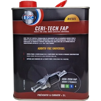 Immagine di ERC [Additivo Catalizzatore FBC] Additivo Diesel Abbassa la temperatura di combustione Preventivo &amp; Curativo Soddisfa i requisiti della Carta WWFC 3L