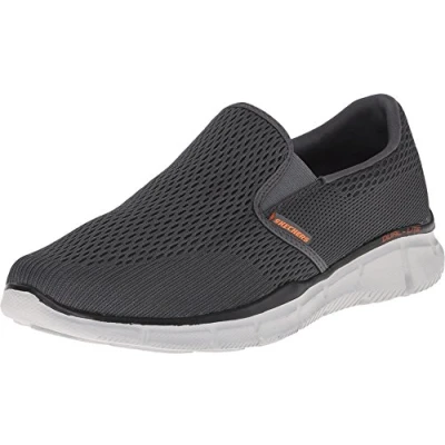 Immagine di Skechers Equalizer Double Play, Scarpe Sportive Uomo, Charcoal Engineered Mesh Gray Trim, 48.5 EU Larga