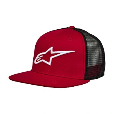 Immagine di Alpinestars Corp Trucker Cappellino Uomo con Visiera Piatta e Chiusura a Scatto sul Retro